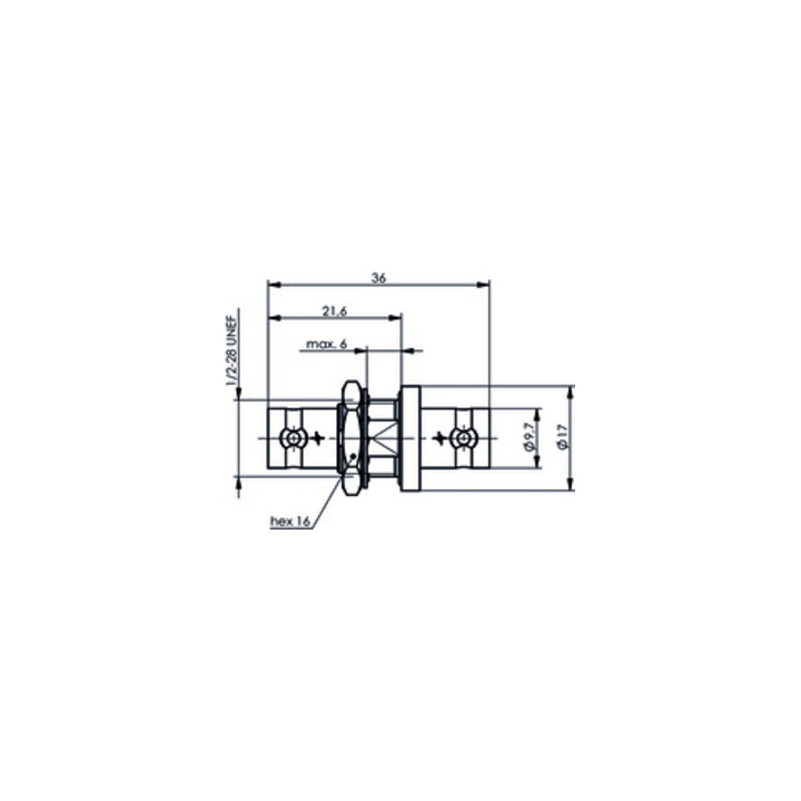 Telegärtner BNC Kupplung (F-F) HDTV 75 Ohm 100023604