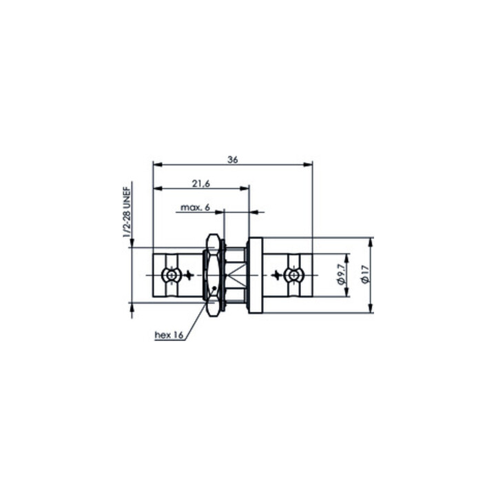 Telegärtner BNC Kupplung (F-F) HDTV 75 Ohm 100023604
