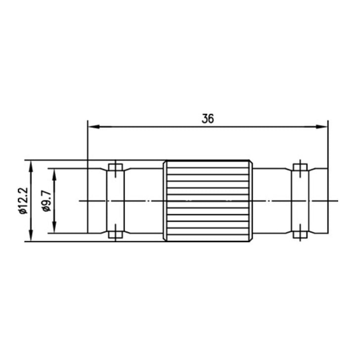 Telegärtner BNC Kupplung (F-F) UG-914/U, 50 Ohm 100023589