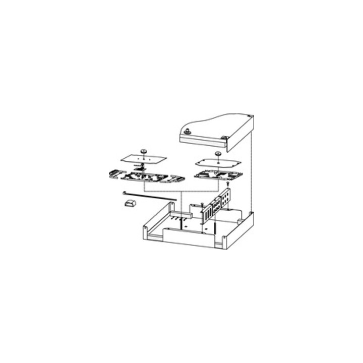 Telegärtner LWL-Mini-Wandverteiler B/H/T 320x280x54mm 100022178