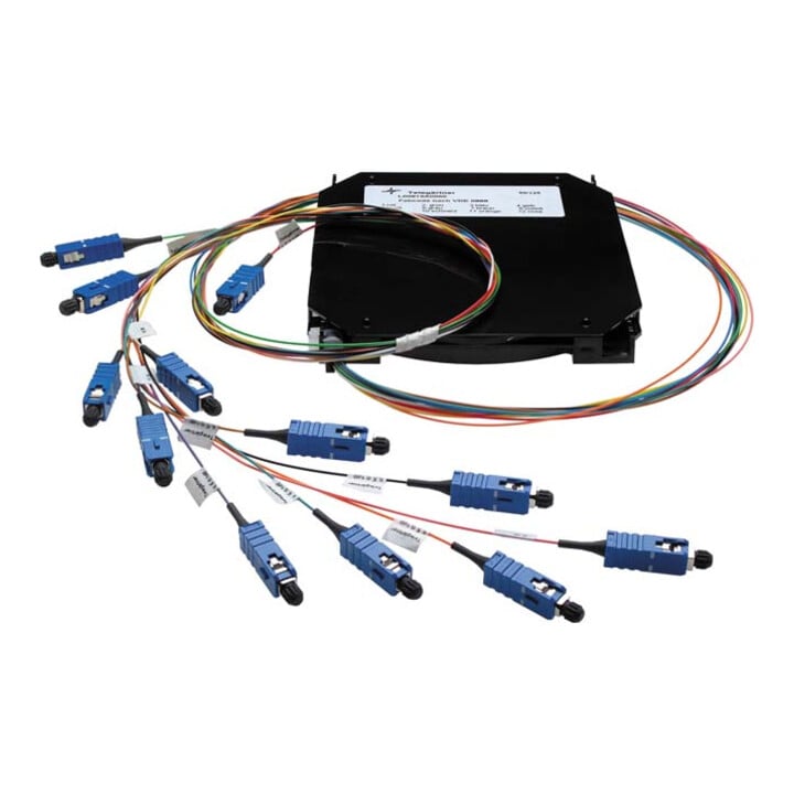 Telegärtner LWL Spleiß-Set 12xSC 9/125 OS2 TN-SS-12SC-E9-OS2