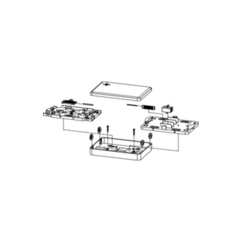 Telegärtner Micro-Spleißbox m.1xSpleisska.Tele 100022200