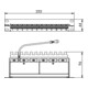 Telegärtner Mini PatchPanel Cat.6A MPP12-HS K 100007002-4