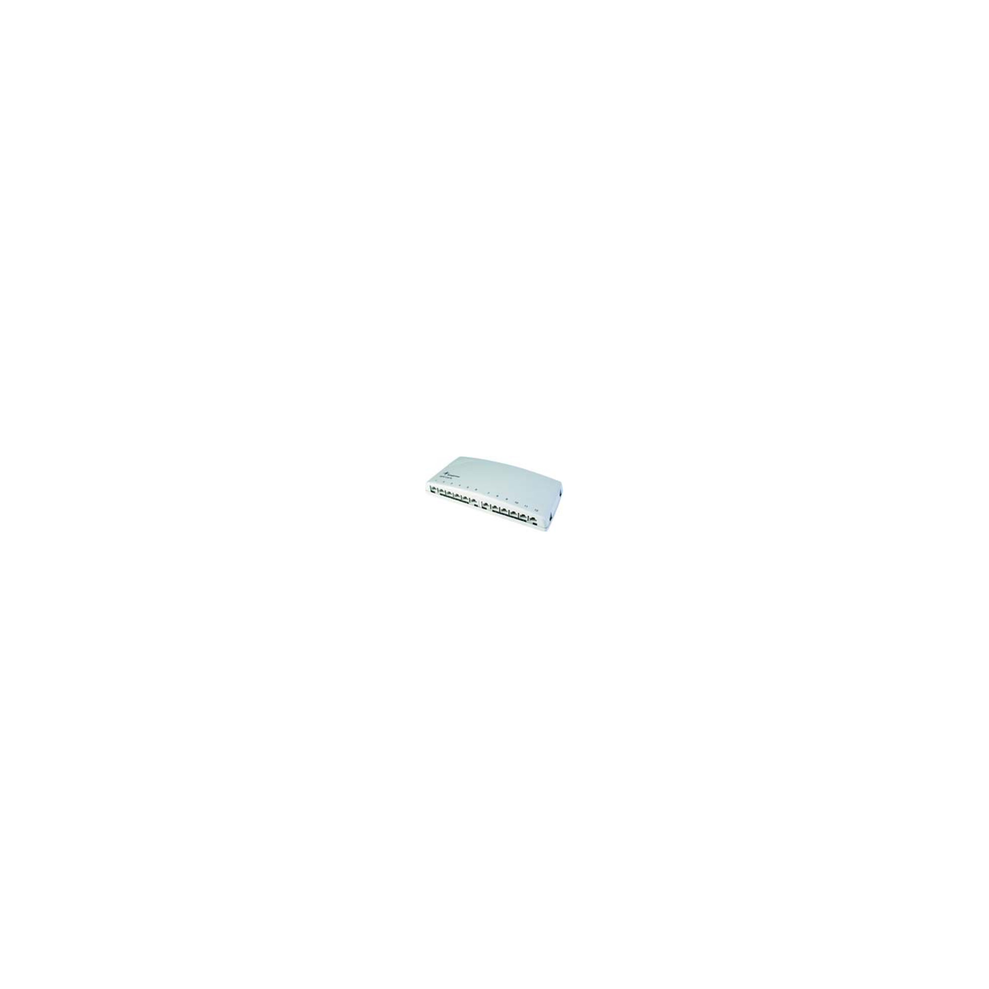Telegärtner Mini-Verteiler Cat6A MPD12-HS RAL7035 100006998