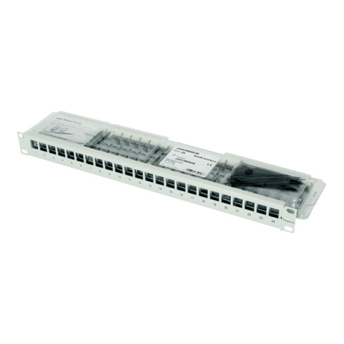 Telegärtner Modulträger 1HE incl. 24AMJ Module 100007029