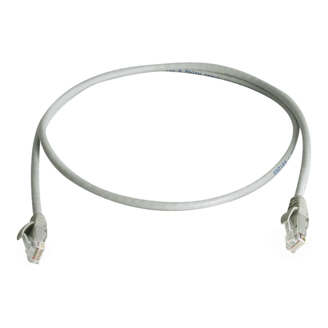 Telegärtner Patchkabel Cat5 0,5m gr U/UTP,PVC 100008184
