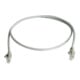 Telegärtner Patchkabel Cat5 1,0m grau U/UTP PVC