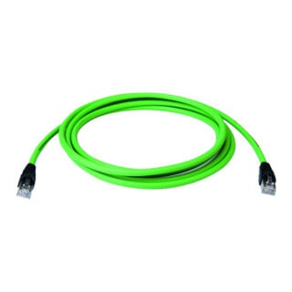 Telegärtner Patchkabel PROFINET Cat.5 1,0m grün PUR STX