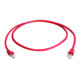 Telegärtner Patchkabel S/FTP Cat.6A 5m LSZH rot Cross