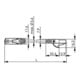 Telegärtner Patchkabel U/UTP C.6 MP8 250 5,0m LSZH grau
