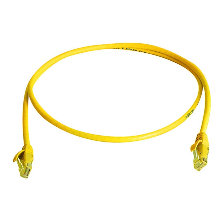 Telegärtner Patchkabel U/UTP C.6 MP8 250 5,0m LSZH grau