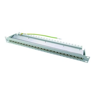 Telegärtner PatchPanel MPP24-HS Cat.6A RAL 9005 sw 100007034