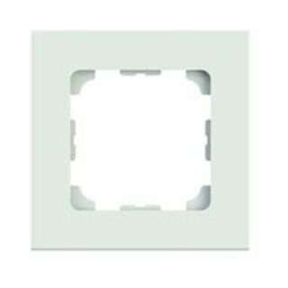 Telegärtner Rahmen 81x81mm 1fach,alpinweiss 100000507