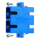 Telegärtner SC Duplex Kupplung MM OM4, violett 100007257
