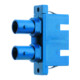 Telegärtner ST/SC-Dupl.Adapter MM+SM Einschn.o Schr.mont. 100007267