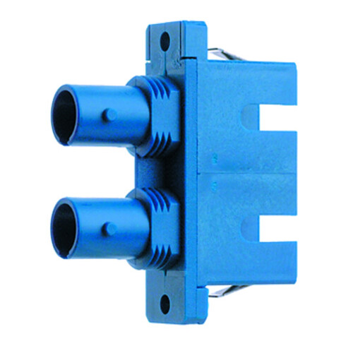 Telegärtner ST/SC-Dupl.Adapter MM+SM Einschn.o Schr.mont. 100007267