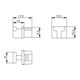 Telegärtner Staubschutzkappe f.RJ45-Bu,alpinweiss 100021266