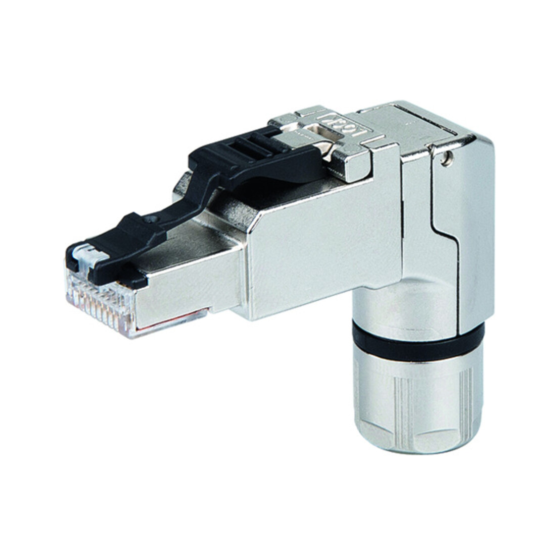 Telegärtner Stecker Cat.6A gewinkelt MFP8 T568A AWG22-27 100023061