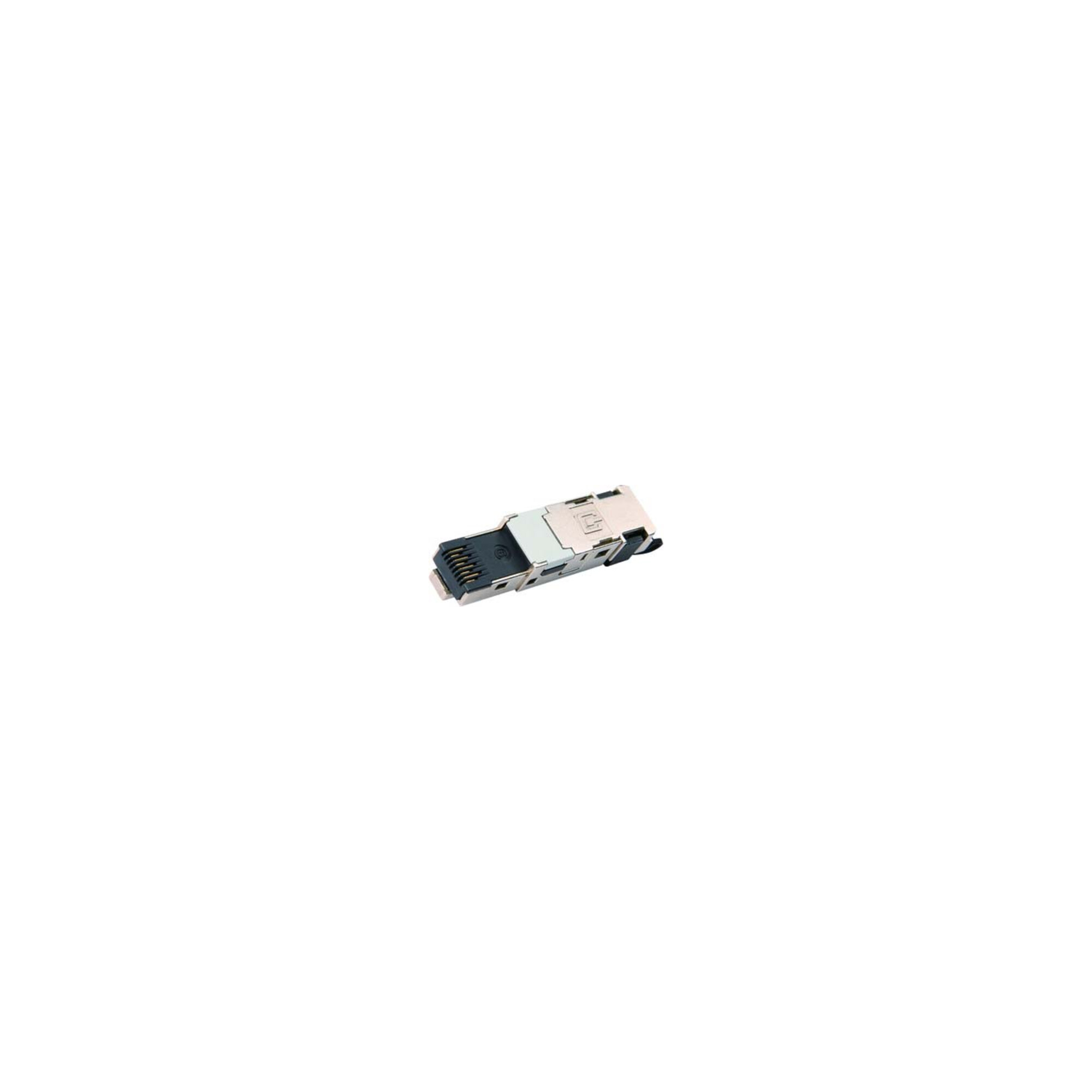 Telegärtner STX RJ45 Stecker AWG22-26 Cat.6 sw 100007453