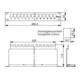 Telegärtner 19Z.AMJ Support modulaire 1U 24P vide noir AMJ-Mod 24PP/ub sw