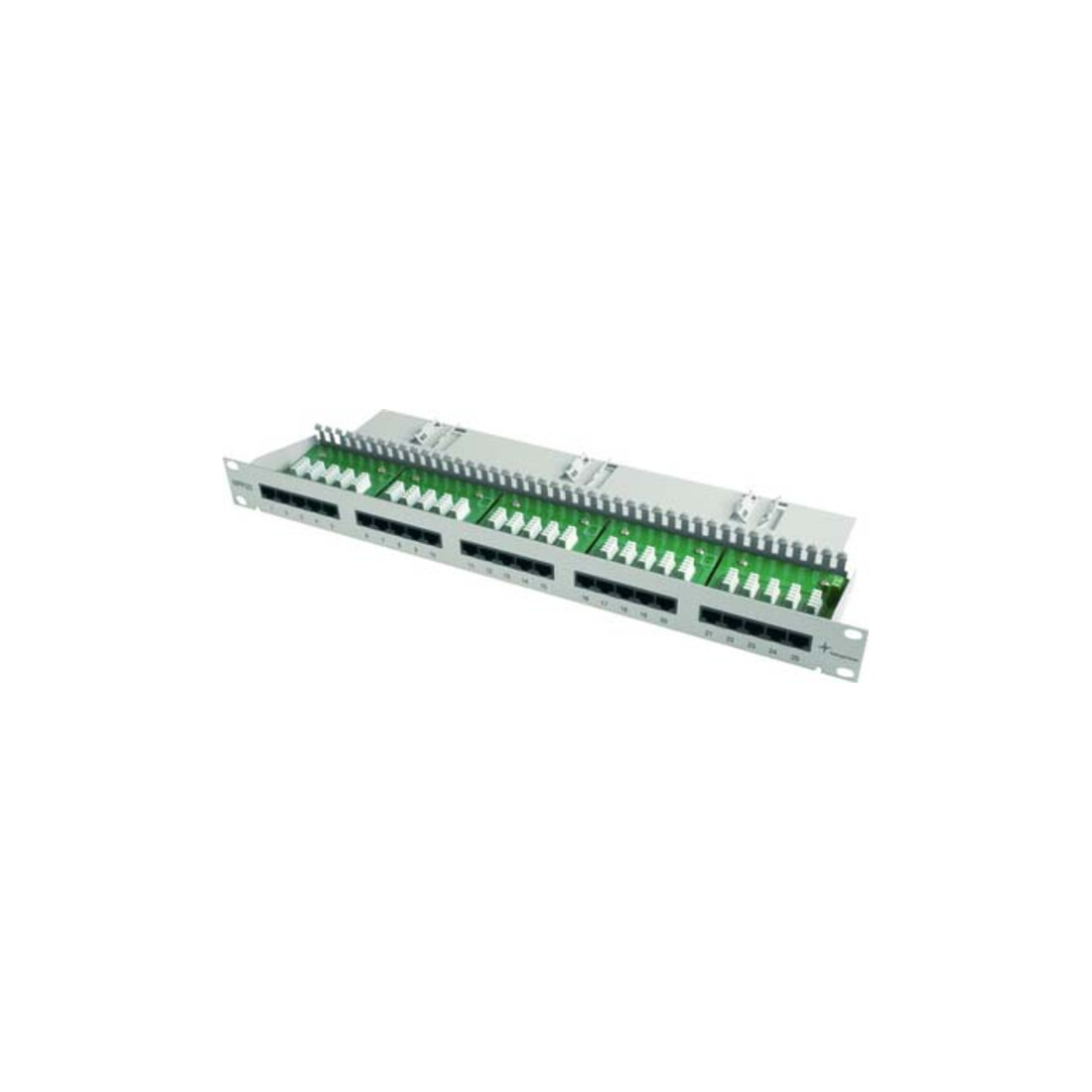 Telegärtner 19Z.Patch Panel 1U MPPI25-H Cat3, gris 100007025