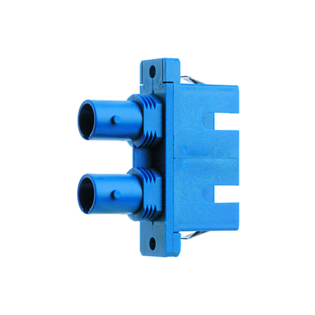 Telegärtner Adaptateur duplex ST/SC MM+SM à encastrer sans montage par vis 100007267