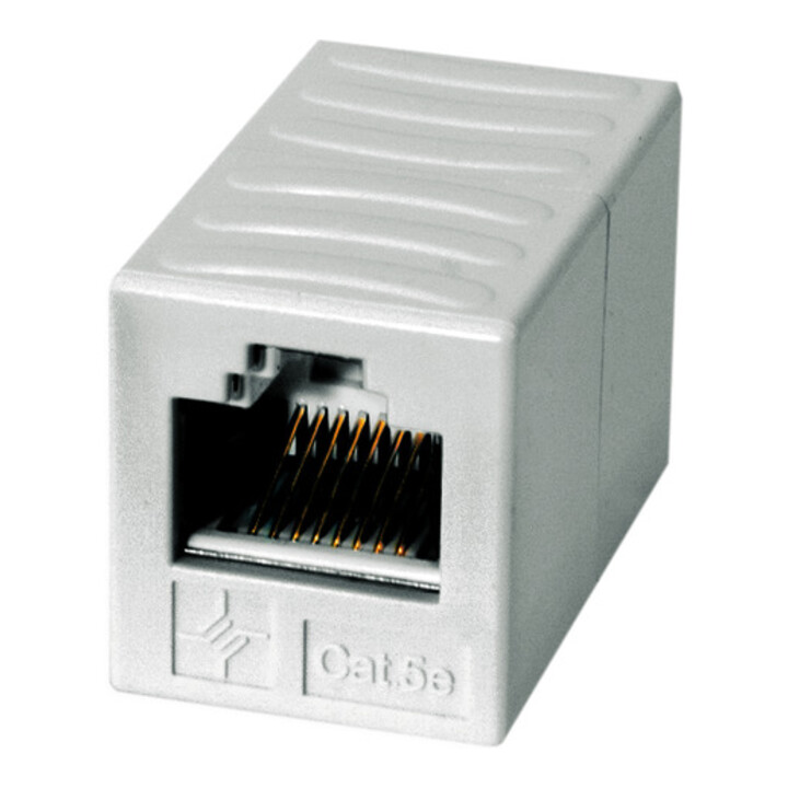 Telegärtner AMJ-coupleur K Cat.6 blanc alpin RJ45 femelle-femelle