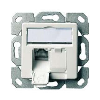 Telegärtner AMJ45 8/8 Up/50 Cat.6A blanc alpin 100000007