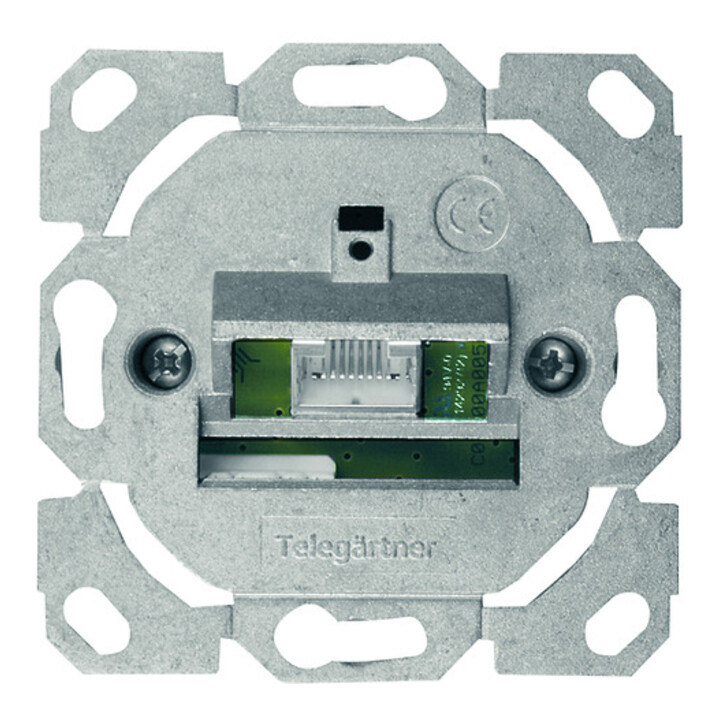 Telegärtner AMJ45 8 Up/0 Cat.6A sans plaque centrale 100022960