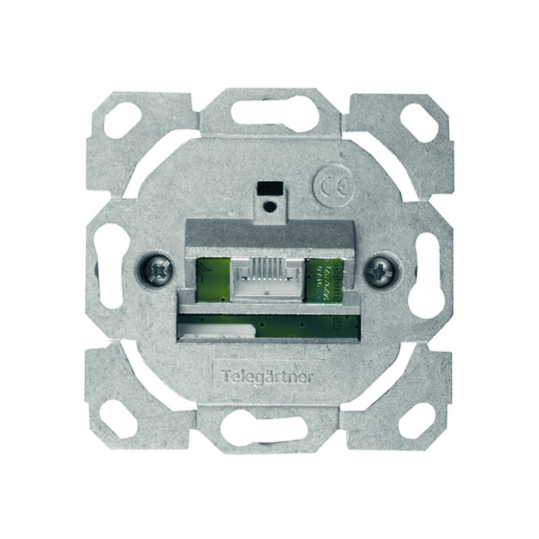 Telegärtner AMJ45 8 Up/0 Cat.6A sans plaque centrale 100022960