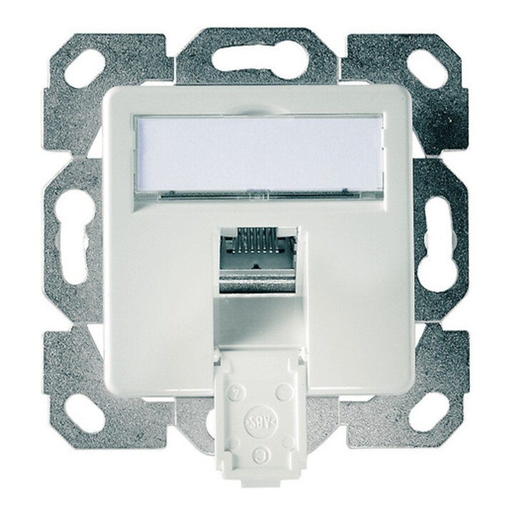 Telegärtner AMJ45 8 Up/50 Cat.6A blanc alpin 100022959