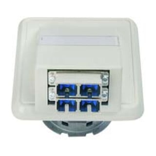 Telegärtner Boîtier de connexion OAD/S 2xST/SC-Duplex aws 100022457