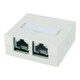 Telegärtner Boîtier de connexion rws VAD8/8 Comp-S, fermé 100022997