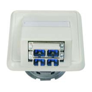 Telegärtner Boîtier de raccordement OAD/S avec 2xSC-D aws 100022456