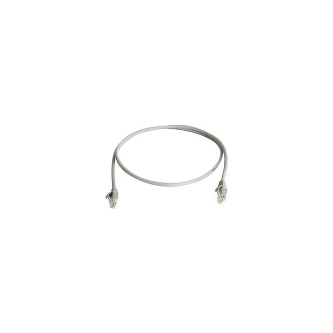 Telegärtner Câble de raccordement Cat5 0,5 m gris U/UTP, PVC 100008184