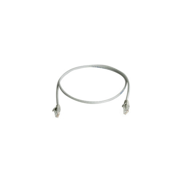 Telegärtner Câble de raccordement Cat5e 10,0 m gris U/UTP PVC