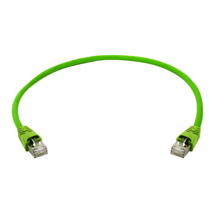 Telegärtner Câble de raccordement Cat7 10 m S/FTP PVC vert