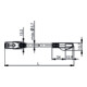 Telegärtner Câble de raccordement F/UTP 5E gris 2,0 m