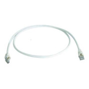 Telegärtner Câble de raccordement S/FTP 6A blanc 1,0 m 100007991-1