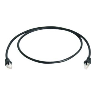 Telegärtner Câble de raccordement S/FTP 6A noir 2,0 m 100008267