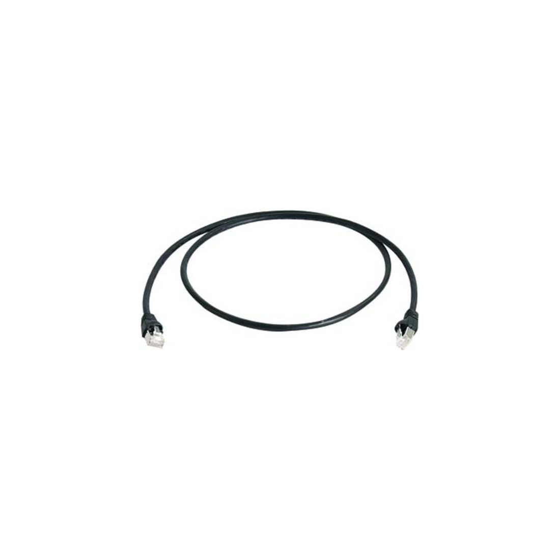 Telegärtner Câble de raccordement S/FTP 6A noir 2,0 m 100008267