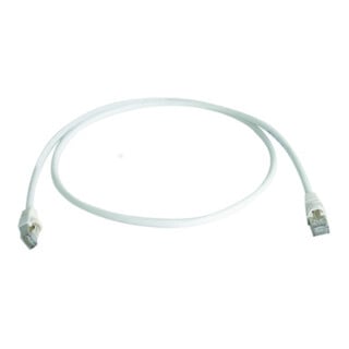 Telegärtner Câble de raccordement S/FTP Cat 6A blanc 3,0 m