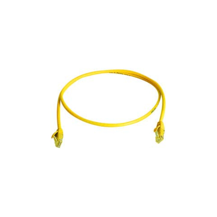 Telegärtner Câble de raccordement U/UTP Cat.6, 1,0 m MP8 250, LSZH, gb, 1:1 100008056