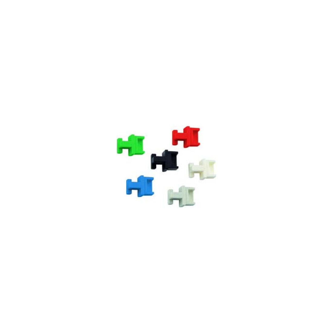 Telegärtner Capuchon antipoussière pour RJ45-Bu, blanc alpin 100021266