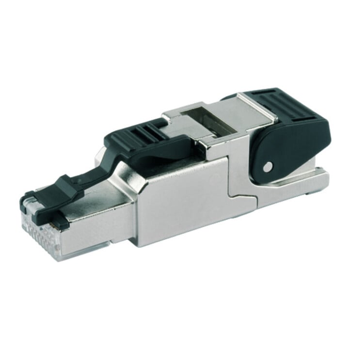 Telegärtner Connecteur Cat.6A AWG26-27 MFP8 T568A préfabriqué sur site 100023041
