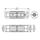 Telegärtner Connecteur de câble IP67 VM-Pro 8-8 Cl.FA 100007547