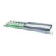Telegärtner Connecteur de câble Multi 12x Cat.7, 19", RAL7035 12xVM8-8