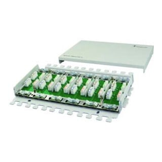 Telegärtner Connecteur de câble Multi 6x Cat.7, AP, RAL7035 100023275