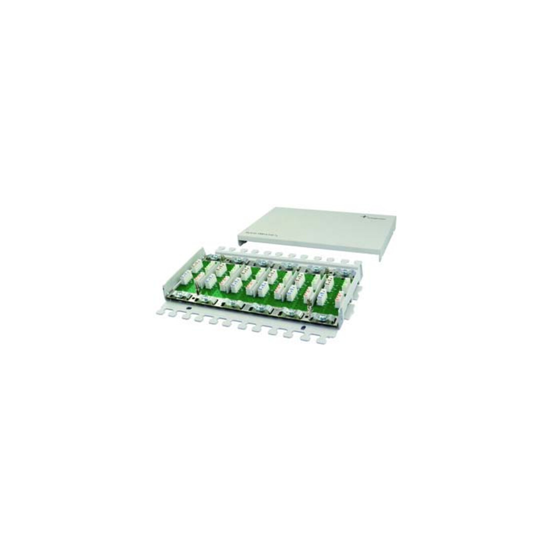 Telegärtner Connecteur de câble Multi 6x Cat.7, AP, RAL7035 100023275