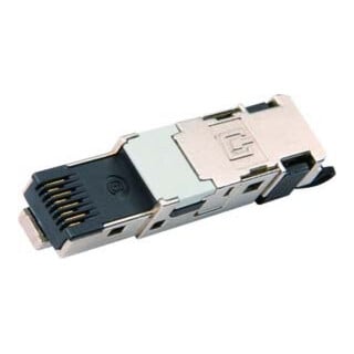 Telegärtner Connecteur RJ45 STX AWG22-26 Cat.6 noir 100007453